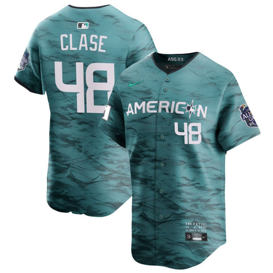 Emmanuel Clase  American League Nike 2023 MLB All-Star Game Pick-A-Player Limited Jersey - Teal