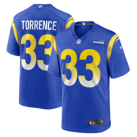 Rashad Torrence II Los Angeles Rams Nike  Game Jersey - Royal