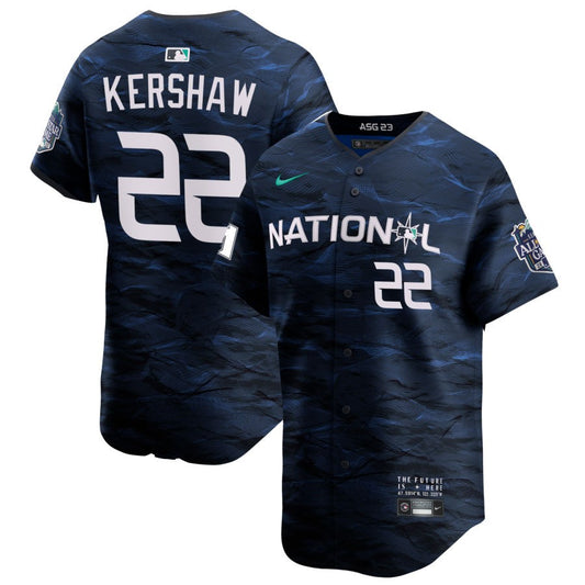 Clayton Kershaw  National League Nike 2023 MLB All-Star Game Pick-A-Player Limited Jersey - Royal