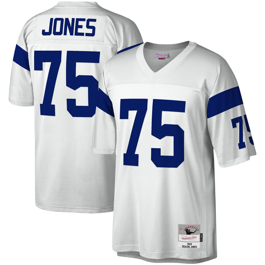 Deacon Jones Los Angeles Rams Mitchell & Ness 1969 Legacy Replica Jersey - White