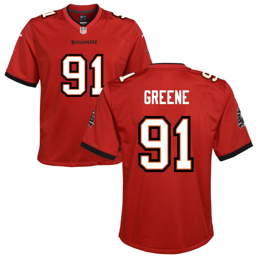 Mike Greene Nike Tampa Bay Buccaneers Youth Game Jersey - Red