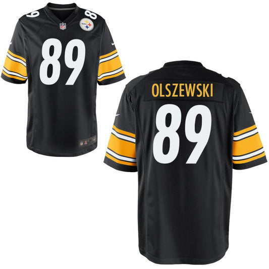 Gunner Olszewski Pittsburgh Steelers Nike Youth Game Jersey - Black