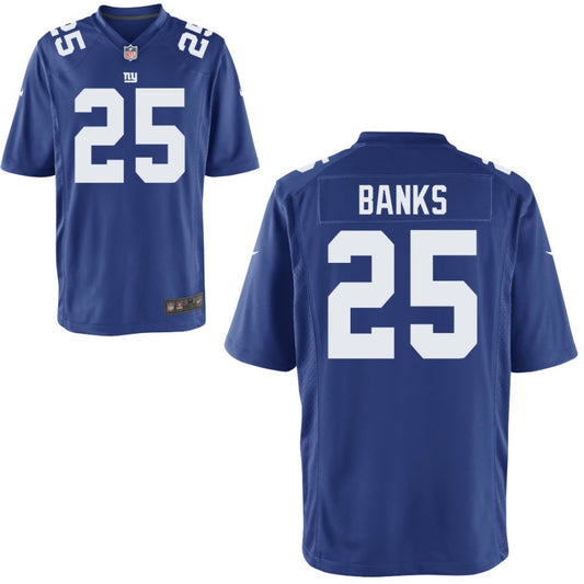 Deonte Banks New York Giants Nike Youth Game Jersey - Royal