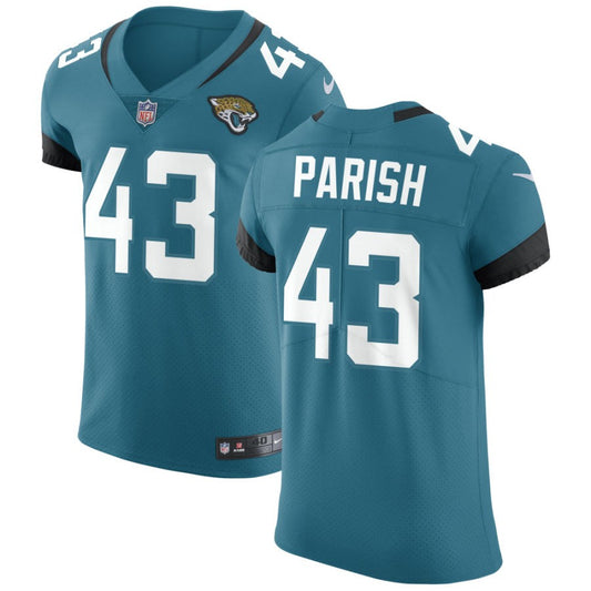 Derek Parish Jacksonville Jaguars Nike Vapor Untouchable Elite Jersey - Teal