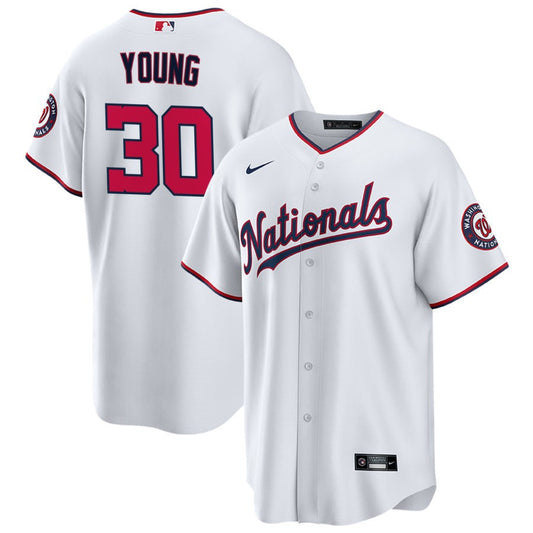 Jacob Young Washington Nationals Nike Youth Replica Jersey - White