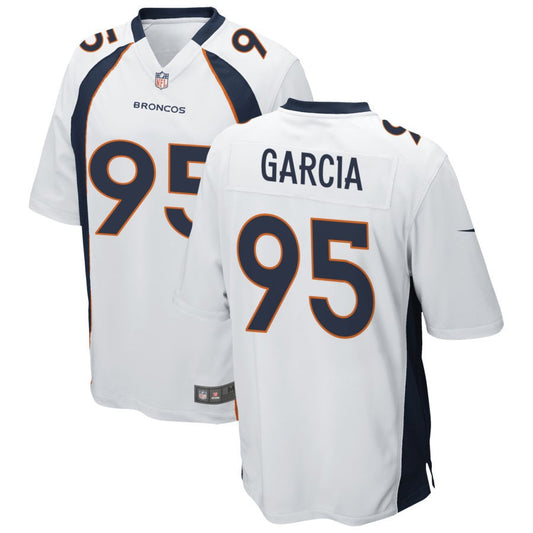 Elijah Garcia Denver Broncos Nike Game Jersey - White