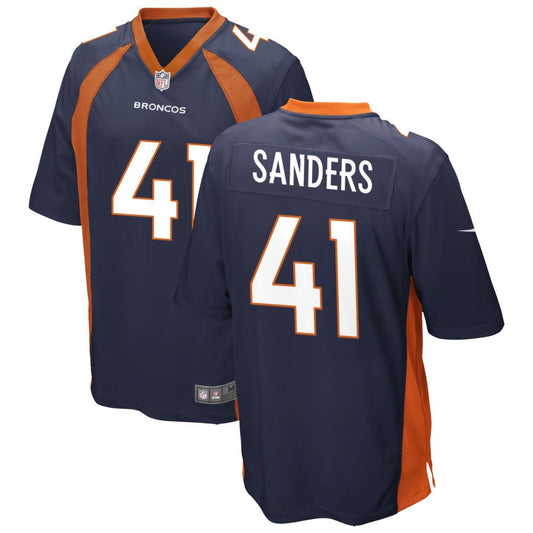 Drew Sanders Denver Broncos Nike Alternate Game Jersey - Navy