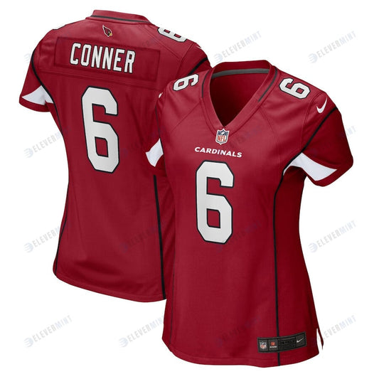 James Conner 6 Arizona Cardinals Women Game Jersey - Cardinal