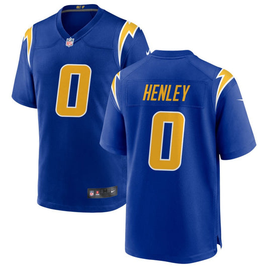 Daiyan Henley Los Angeles Chargers Nike Alternate Game Jersey - Royal