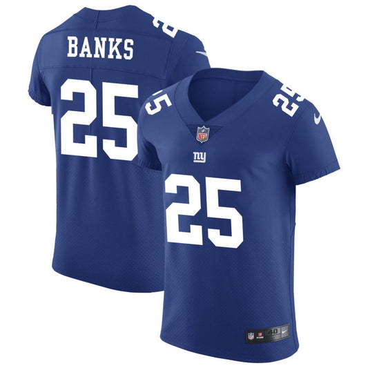 Deonte Banks New York Giants Nike Vapor Untouchable Elite Jersey - Royal