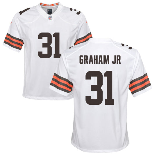 Thomas Graham Jr Nike Cleveland Browns Youth Game Jersey - White