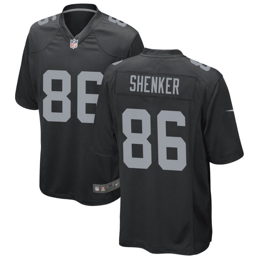 John Samuel Shenker Las Vegas Raiders Nike Game Jersey - Black