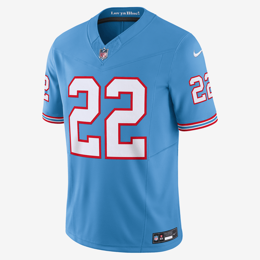 Derrick Henry Tennessee Titans Men's Nike Dri-FIT NFL Limited Football Jersey - Light Blue