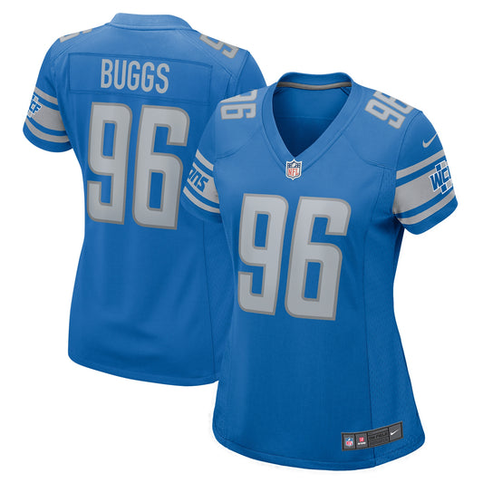 Isaiah Buggs Detroit Lions Nike Women's Home Game Player Jersey - Blue