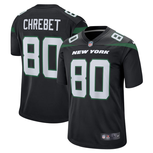 Wayne Chrebet New York Jets Nike Retired Player Jersey - Black