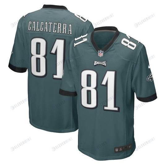 Grant Calcaterra Philadelphia Eagles Game Player Jersey - Midnight Green