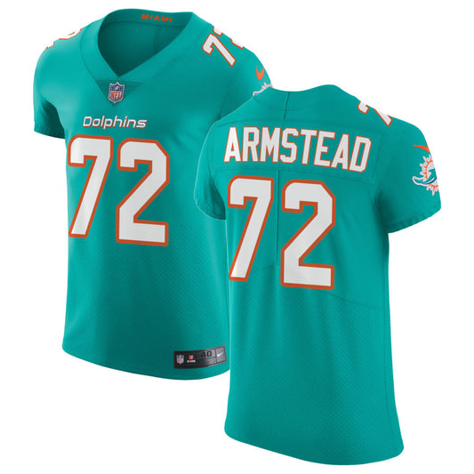 Terron Armstead Miami Dolphins Nike Vapor Untouchable Elite Jersey - Aqua