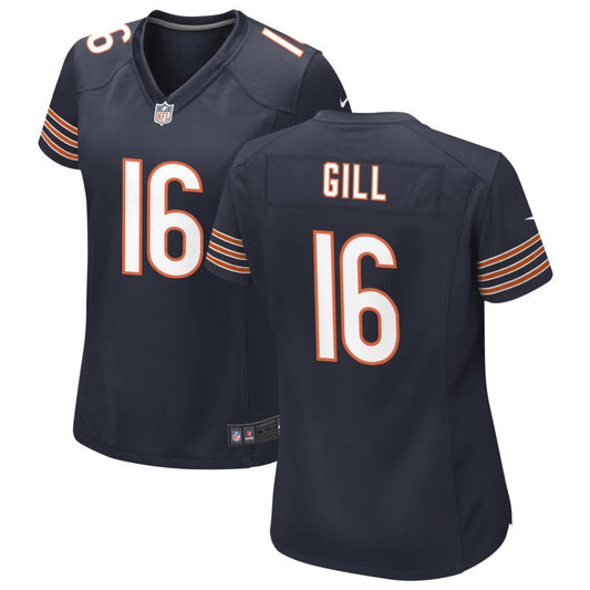 Trenton Gill Chicago Bears Nike Women's Game Jersey - Navy