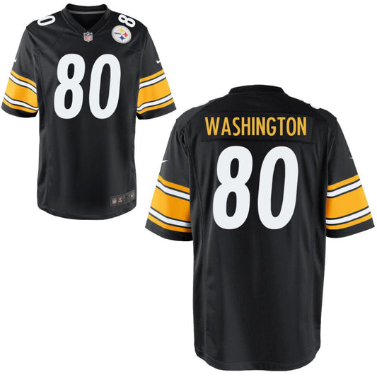 Darnell Washington Pittsburgh Steelers Nike Youth Game Jersey - Black