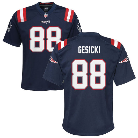 Mike Gesicki New England Patriots Nike Youth Game Jersey - Navy