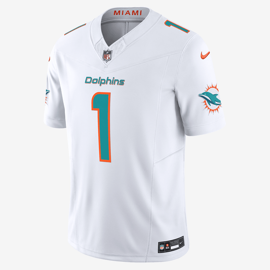 Tua Tagovailoa Miami Dolphins Men's Nike Dri-FIT NFL Limited Football Jersey - White