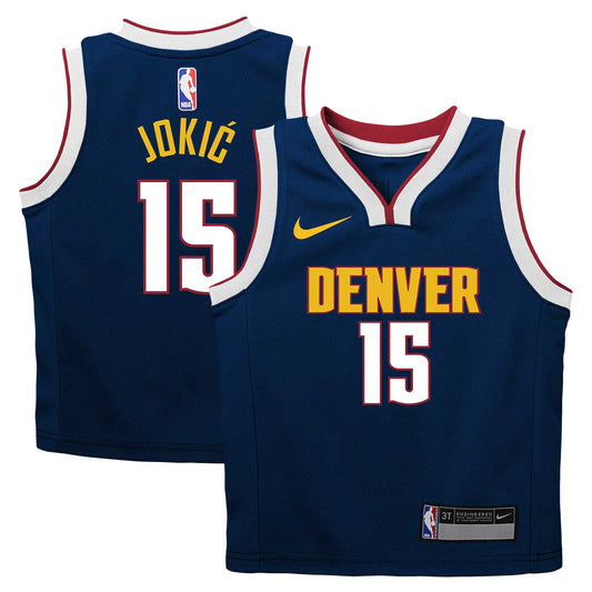 Nikola Jokic Denver Nuggets Nike Toddler Swingman Player Jersey - Icon Edition - Navy