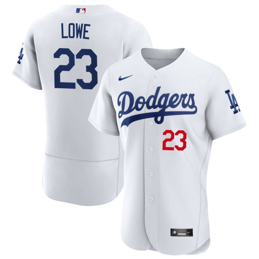 Derek Lowe Los Angeles Dodgers Nike Home RetiredAuthentic Jersey - White