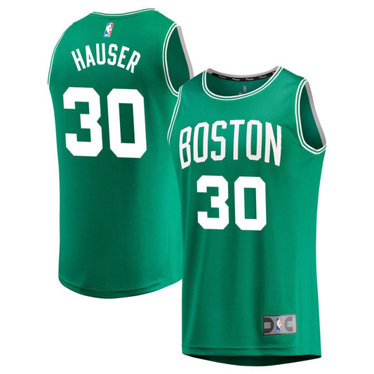 Sam Hauser Boston Celtics Fanatics Branded Fast Break Replica Jersey Kelly Green - Icon Edition