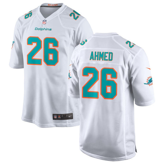 Salvon Ahmed Miami Dolphins Nike Game Jersey - White