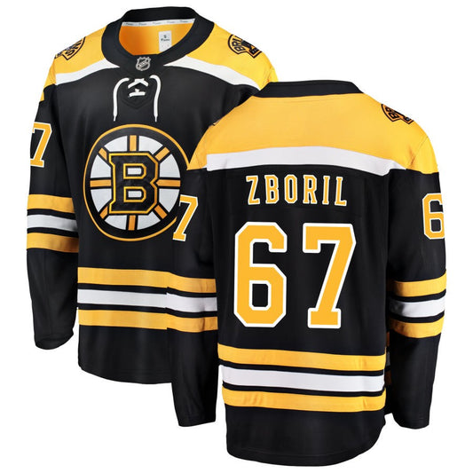 Jakub Zboril Boston Bruins Fanatics Branded Home Breakaway Jersey - Black