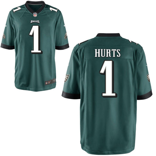 Jalen Hurts Philadelphia Eagles Nike Youth Game Jersey - Midnight Green