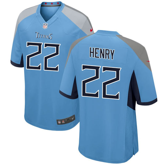 Derrick Henry Tennessee Titans Nike Alternate Game Jersey - Light Blue