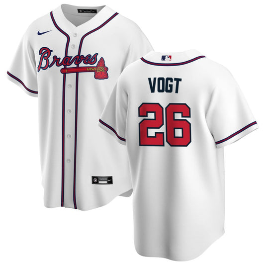 Stephen Vogt Atlanta Braves Nike Home Replica Jersey - White