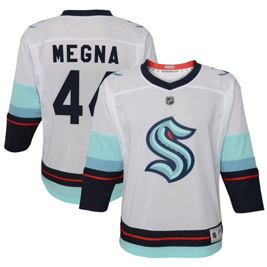 Jaycob Megna Seattle Kraken Toddler Away Replica Jersey - White