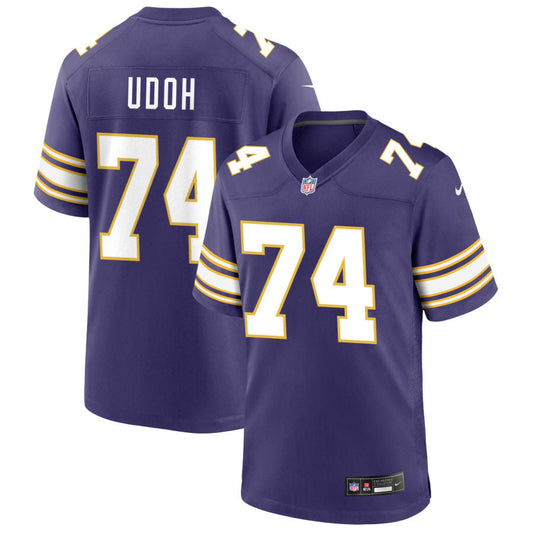 Olisaemeka Udoh Minnesota Vikings Nike Classic Game Jersey - Purple