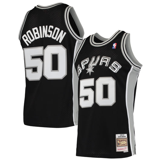 David Robinson San Antonio Spurs Mitchell & Ness Hardwood Classics Swingman Jersey - Black