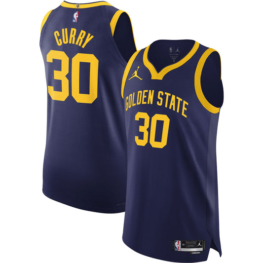 Stephen Curry Golden State Warriors Jordan Brand Authentic Player Jersey - Statement Edition - Royal