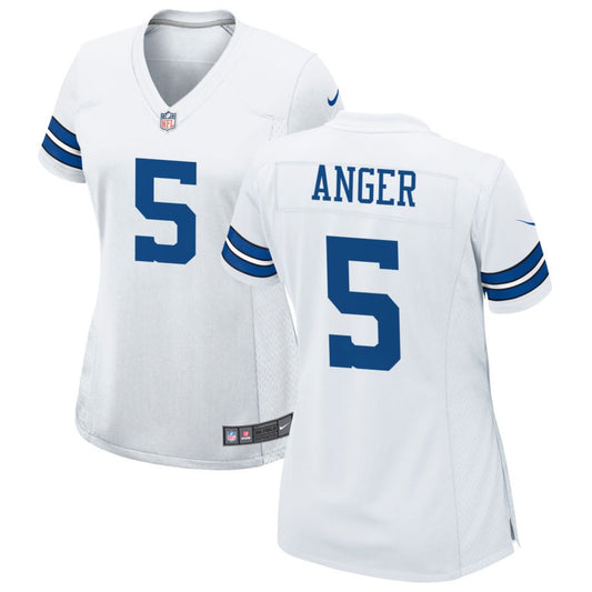 Bryan Anger Dallas Cowboys Nike Women's Game Jersey - White