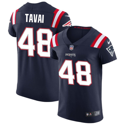 Jahlani Tavai New England Patriots Nike Vapor Elite Jersey - Navy