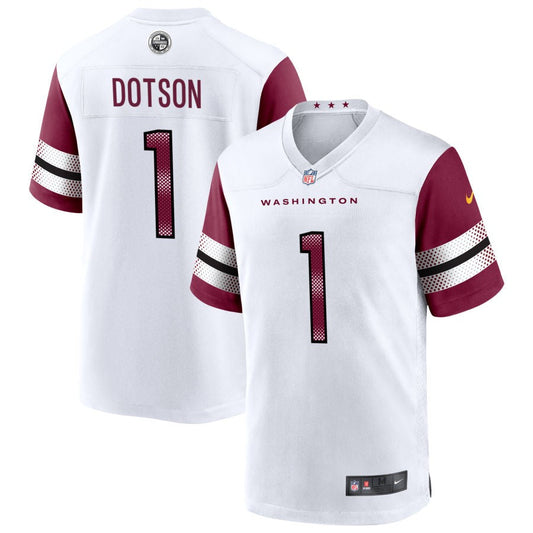 Jahan Dotson Washington Commanders Nike Game Player Jersey - White