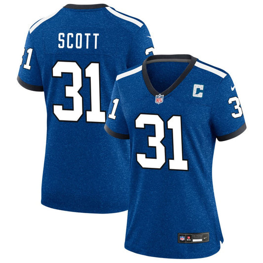 Daniel Scott Indianapolis Colts Nike Women's Indiana Nights Alternate Game Jersey - Royal