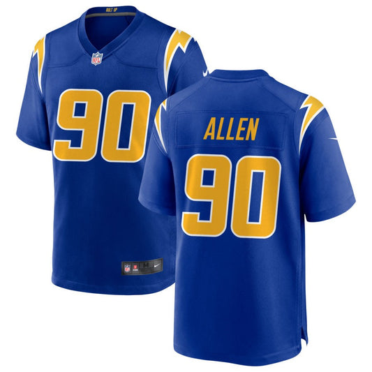 Brevin Allen Los Angeles Chargers Nike Alternate Game Jersey - Royal