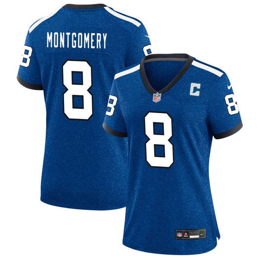 D.J. Montgomery Indianapolis Colts Nike Women's Indiana Nights Alternate Game Jersey - Royal