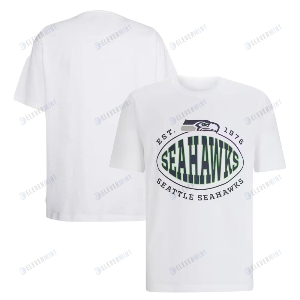 Seattle Seahawks Est.1976 Trap T-Shirt - White