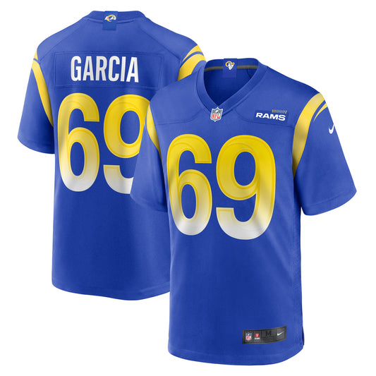 Elijah Garcia Los Angeles Rams Nike Game Player Jersey - Royal