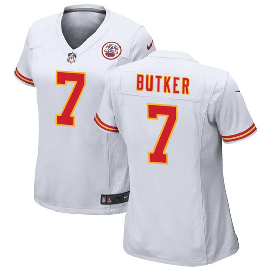 Harrison Butker Kansas City Chiefs Nike Women's Game Jersey - White