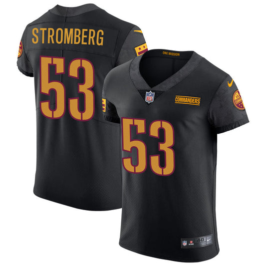 Ricky Stromberg Washington Commanders Nike Vapor Untouchable Elite Alternate Jersey - Black