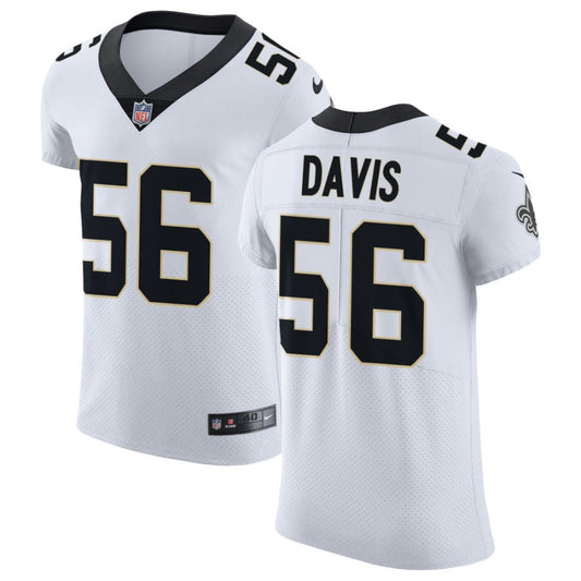 Demario Davis New Orleans Saints Nike Vapor Untouchable Elite Jersey - White