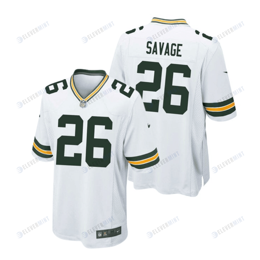 Darnell Savage 26 Green Bay Packers YOUTH Away Game Jersey - White