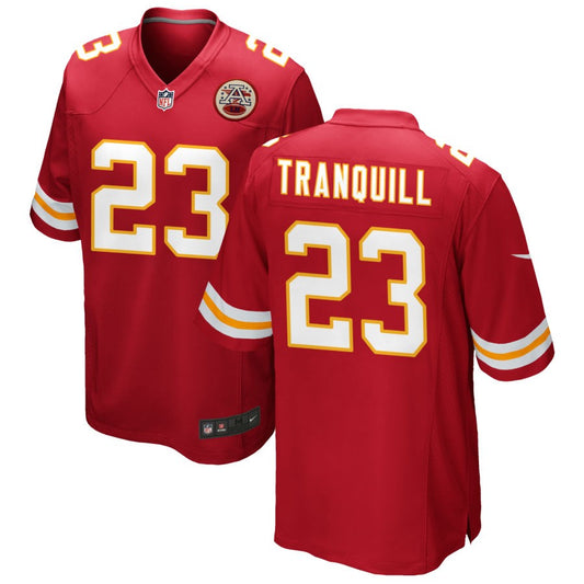 Drue Tranquill Kansas City Chiefs Nike Game Jersey - Red